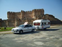 Nuestra Base movil en el CASTILLO DE COCA