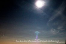 la luna con embudo debajo